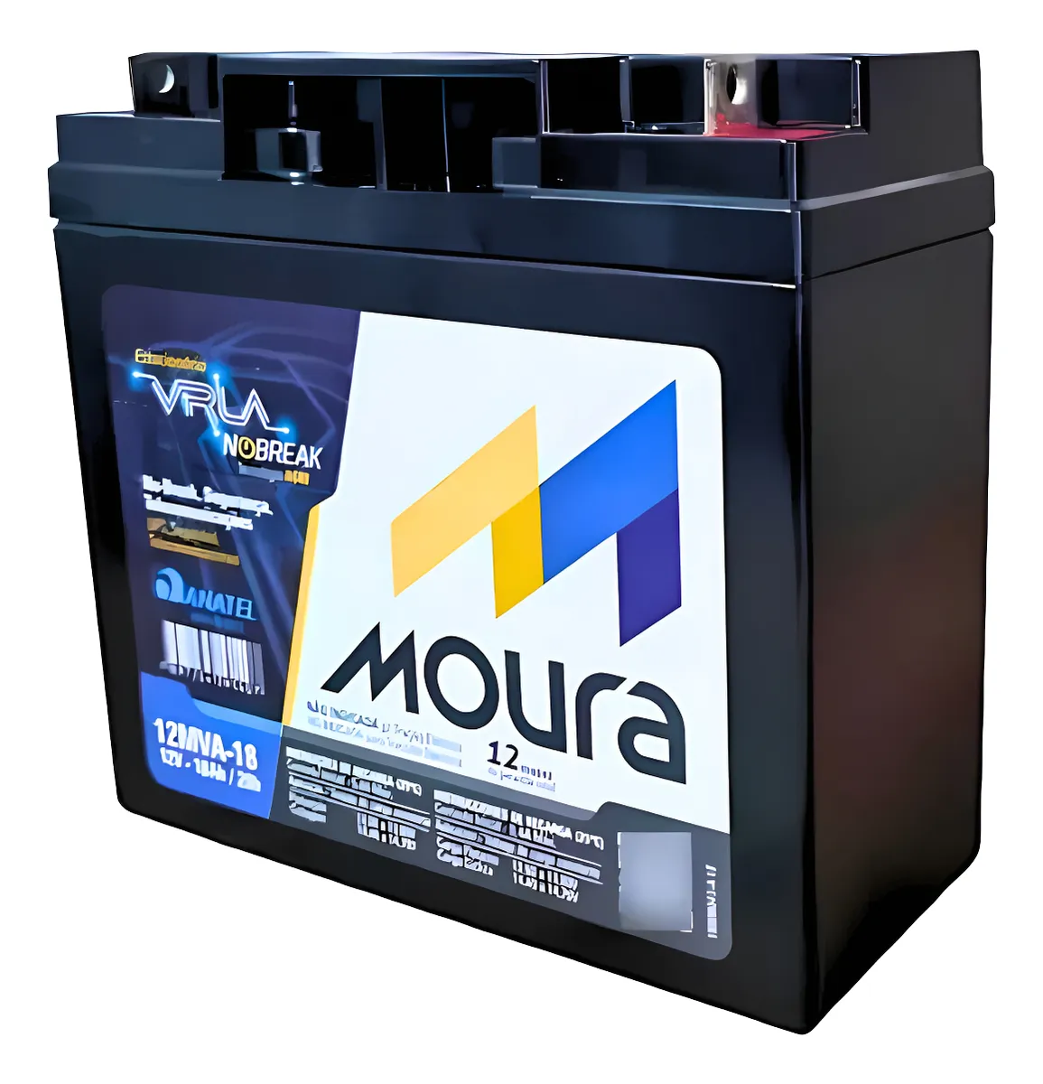 MOURA BATERIA VRLA 12MVA-18AH com casco